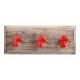Red Horse Metal Wooden Hooks